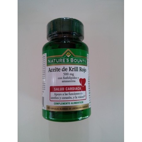 ACEITE DE KRILL ROJO  500 MG