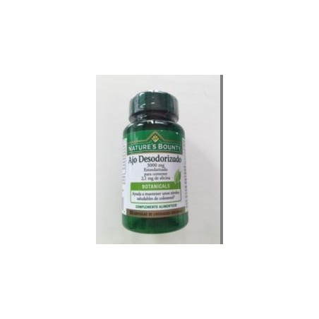 AJO DESODORIZADO  3000 MG  50 CAPS