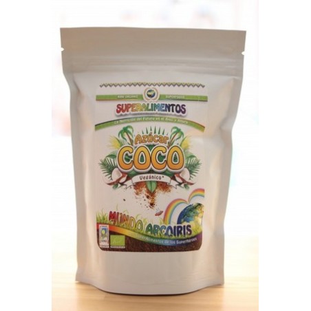 AZUCAR DE COCO 500GR MUNDO ARCOIRIS