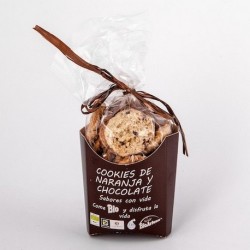 COOKIES DE AVENA CON  NARANJA Y CHOCO BIO ARTESA