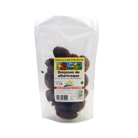 OREJONES DE ALBARICOQUE 250GR