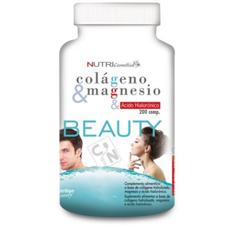 COLAGENO+MAGNE+A.HIALURONIC 200 COMP  BEAUTY