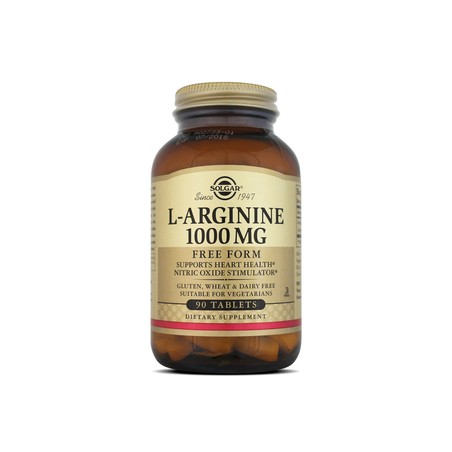 L-ARGININA 1000MG 90TAB SOLGAR