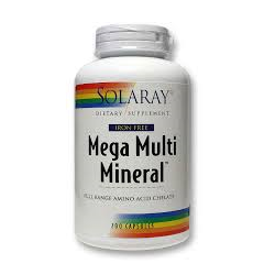 MEGA MULTI MINERAL-120 CÁP.VEGETALES, CITRATO