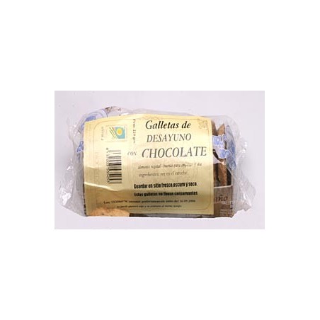 GALLETAS DESAYUNO CHOCO 220GR BIOGREDOS