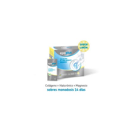 EPAPLUS COLAGENO+HIALURONICO+MAGNESIO 14 SOBRES