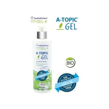 GEL CHAMPU A-TOPIC 400ML INTES