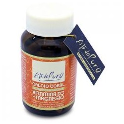 CALCIO CORAL + VIT D3 + MAGNESIO ESTADO PURO 120 CAPS