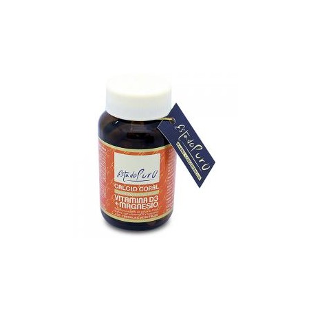 CALCIO CORAL + VIT D3 + MAGNESIO ESTADO PURO 120 CAPS