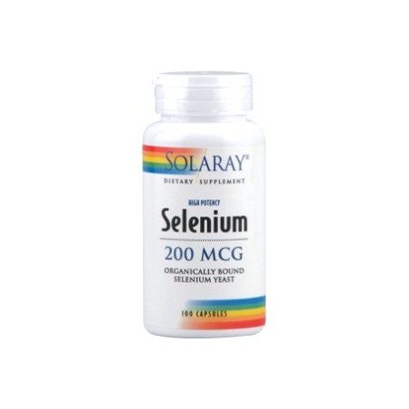 SELENIO S/LEVADURAS  200 MCG- 90 CÁPSULAS SOLARAY