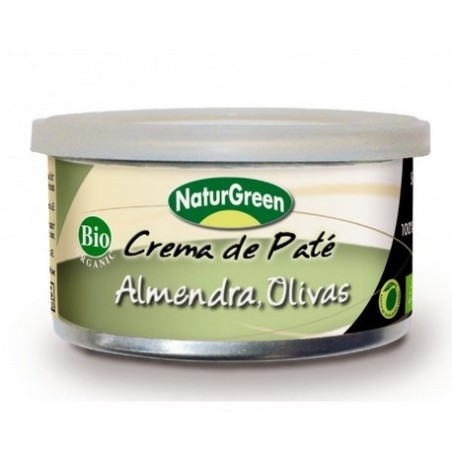PATE ALMENDRAS OLIVA NATURGREE