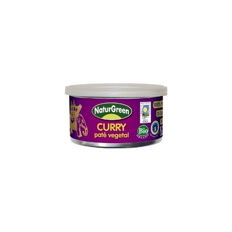 PATE CURRY 125GR NATURGREEN