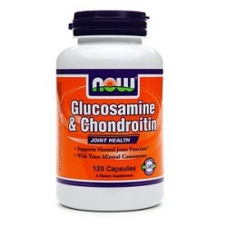 GLUCOSAMINE Y CHONDROITINE DE NOW 120 CAP