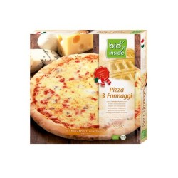 PIZZA TRES QUESOS BIO 350G