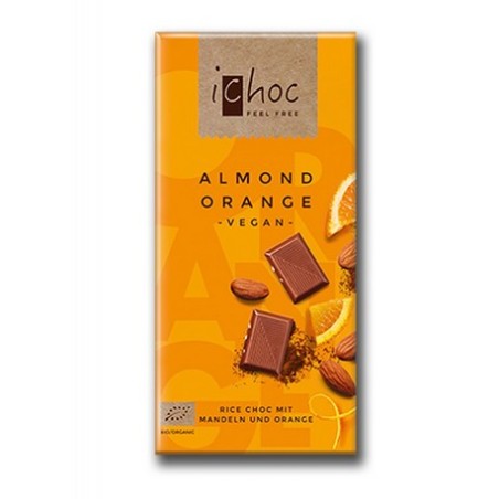 ICHOC ALMOND ORANGE VEGAN