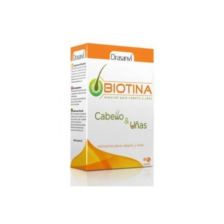BIOTINA CABELLO UÑAS 45 DRASANVI