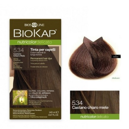 BIOKAP DELICATO 5.34 CASTAÑO MIEL CLARO