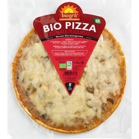 PIZZA TOMATE QUESO BIO BIOGRA