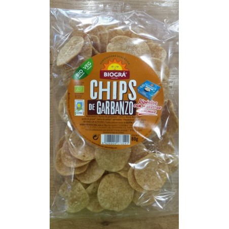 CHIP DE GARBANZO 80GR BIOGRA