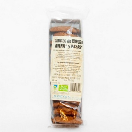 GALLETAS COPOS AVENA Y PASAS BIOGREDOS