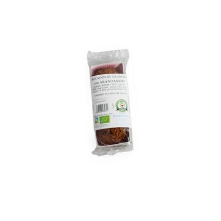 BOCADOS DE GRANOLA DE ALMENDRAS CON ARANDANOS BIOGREDOS