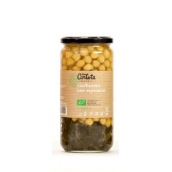 CARLOTA GARBANZOS CON ESPINACA 720 GR