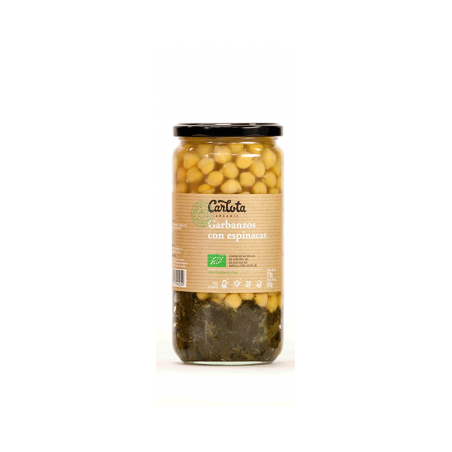CARLOTA GARBANZOS CON ESPINACA 720 GR