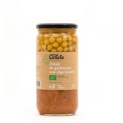 POTAJE DE GARBANZOS CON ALGA KOMBU CARLOTA