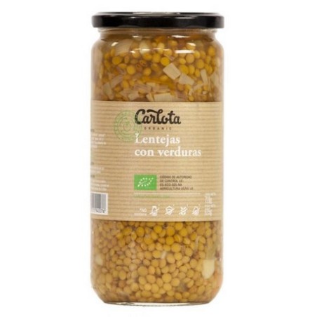 LENTEJAS CON VERDURAS 720 GR CARLOTA