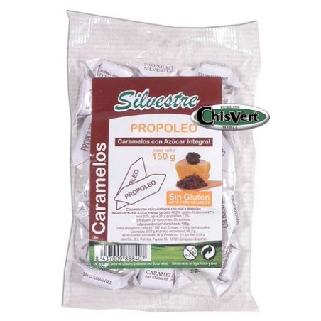 CARAMELOS PROPOLEO SILVESTRE SIN GLUTEN 150GR
