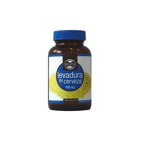 LEVADURA DE CERVEZA 400MG 180COMP NATURMIL