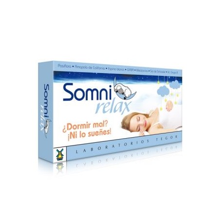 SOMNIRELAX 40CAPS TEGOR