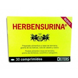 Herbensurina Deiters 30 comp | Diurético y protector renal natural