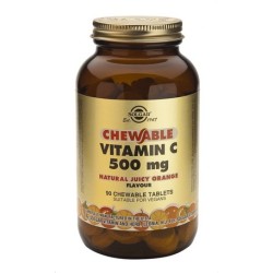 VITAMINA C NARANJ MAST. 90CAP SOLGAR