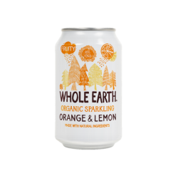 WHOLE EARTH NARANJA Y LIMON 330ML