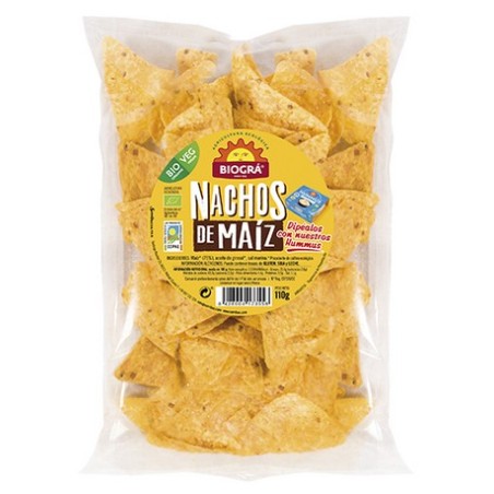 NACHOS DE MAIZ BIO BIOGRA 110GR