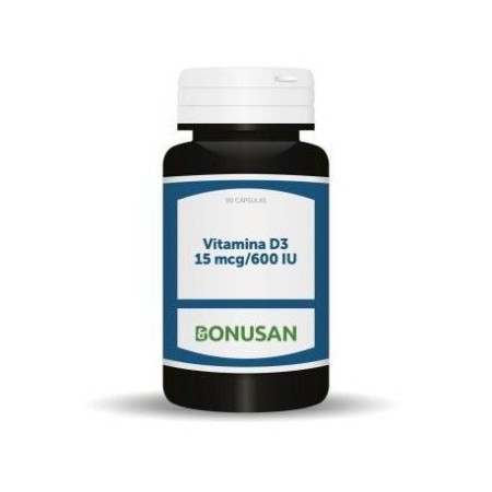 VITAMINA D3 15MCG 600UI BONUSA