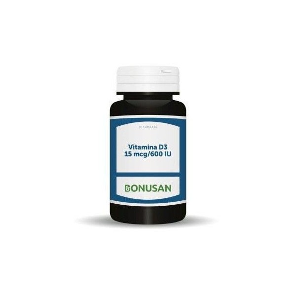VITAMINA D3 15MCG 600UI BONUSA