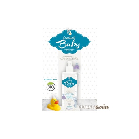 CHAMPU Y GEL CORPORAL SUAVE BEBE