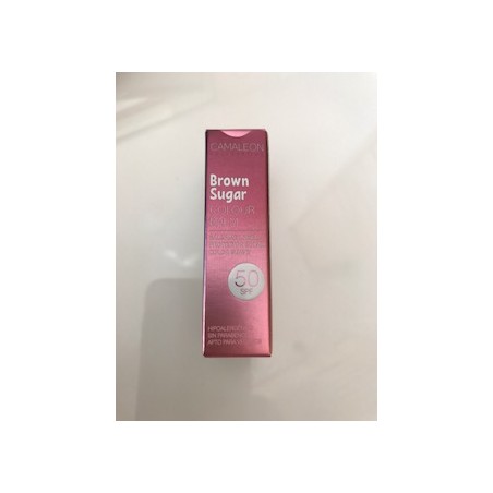BALSAMO LABIAL TONO MARRON CON SPF 50 CAMALEON COSMETICK