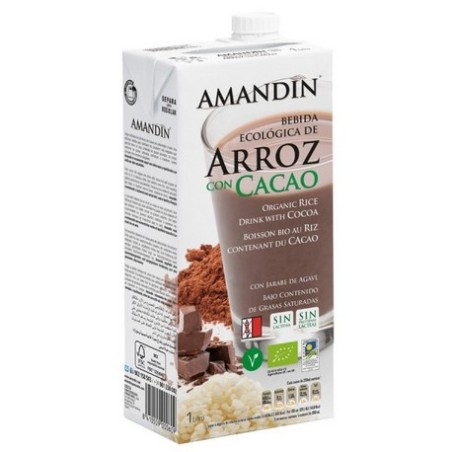 BEBIDA DE ARROZ CON CACAO AMAN