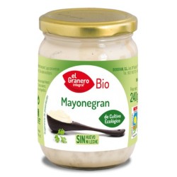 MAYONEGRAN MAYONESA SIN HUEVO BIO, 240 g