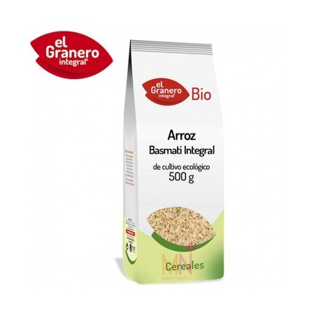 ARROZ INTEGRAL BASMATI BIO, 500 g
