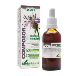COMPOSOR 17 XXL DIABESIL COMPLEX 50ML SORIA NATURAL