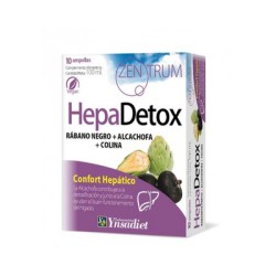 ZENTRUM HEPADETOX 10 AMPOLLAS
