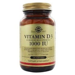 VITAMINA D3 1000IU 100CP SOLGA