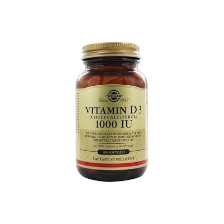 VITAMINA D3 1000IU 100CP SOLGA