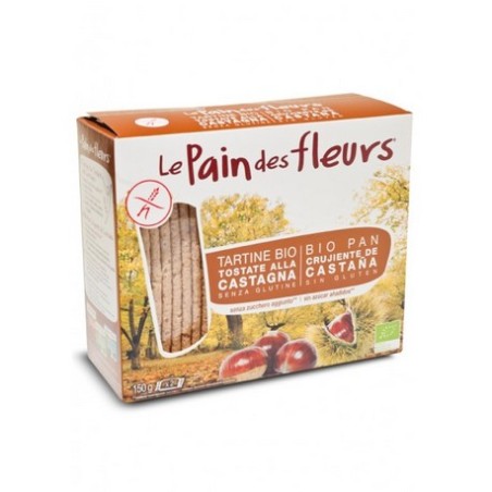 PAN DE FLORES CON CASTAÑA BIO, 300GR.