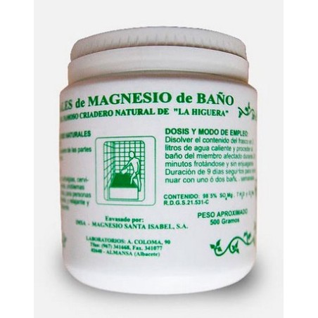 SALES MAGNESIO 500GR SANTA/ISA