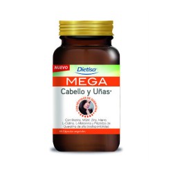 MEGA CABELLO UÑAS 60CAPS DIETI